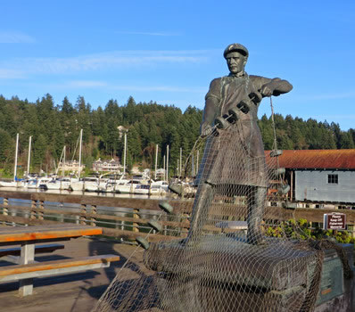 Gig Harbor statue