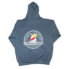 Tides Tavern Sailboat Logo Hooded Sweatshirt - Dark Heather - Image 2