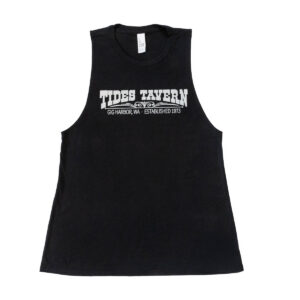 Tides Tavern Roof Logo Sleeveless Tank - Black (Women's)